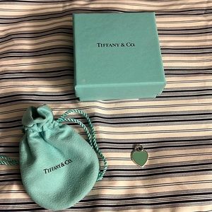 Small Tiffany & co heart tag